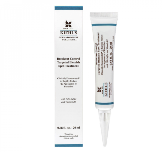 Kiehl's Breakout Control Targeted Blemish Spot Treatment 醫學速效去粉刺淡印精華