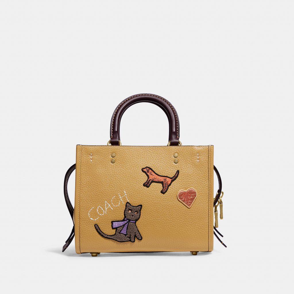 COACH ROGUE 25 動植物徽章手袋(HKD 8,950)