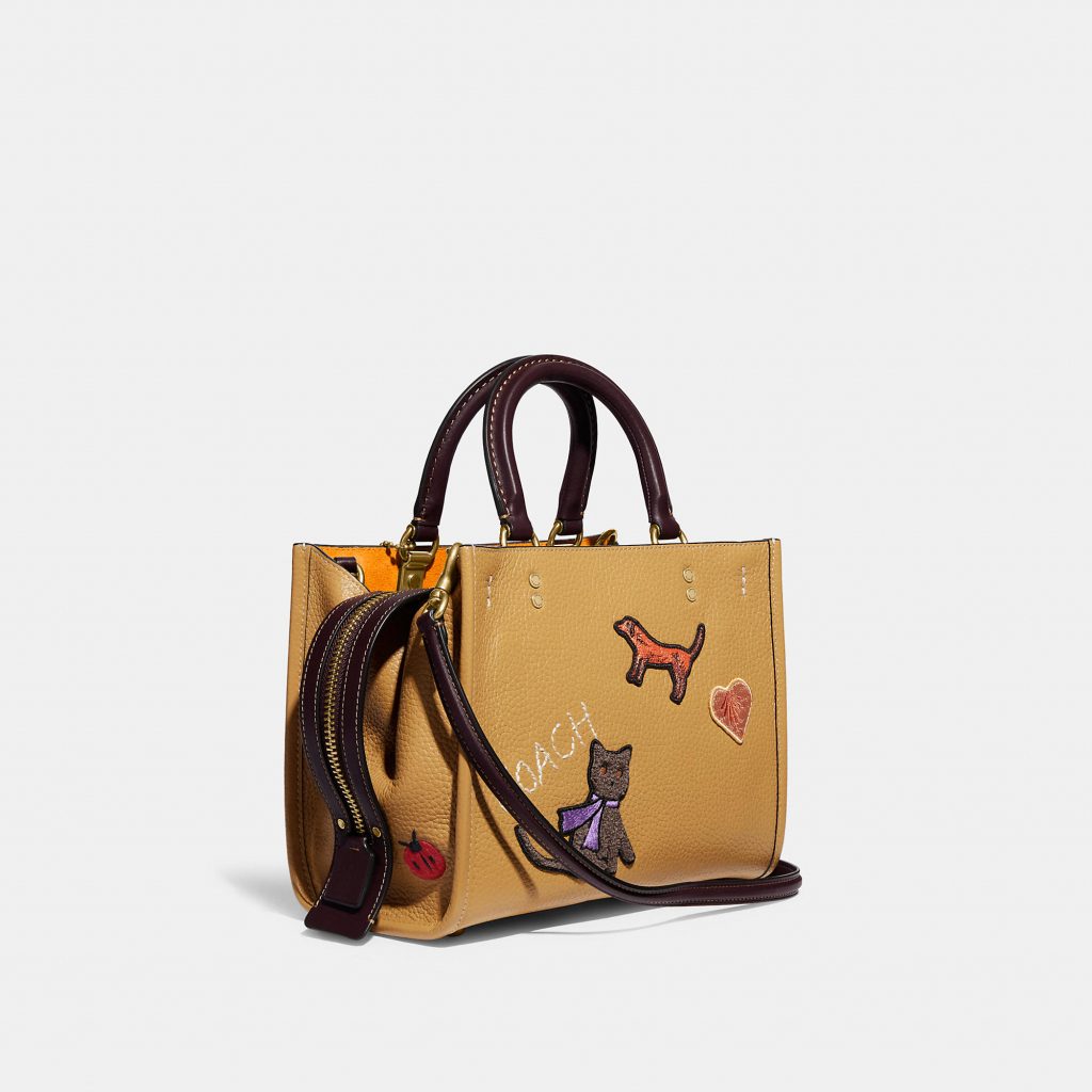 COACH ROGUE 25 動植物徽章手袋(HKD 8,950)