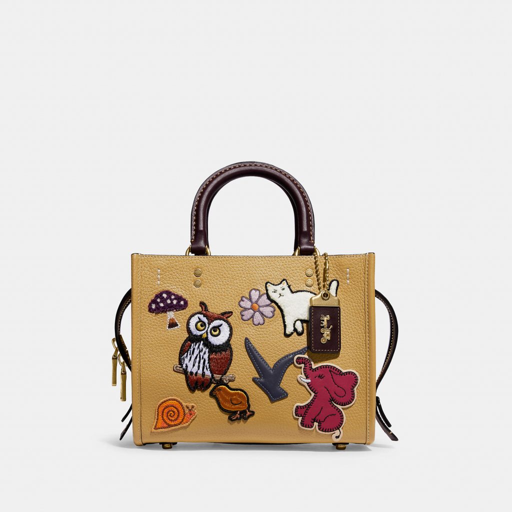 COACH ROGUE 25 動植物徽章手袋(HKD 8,950)