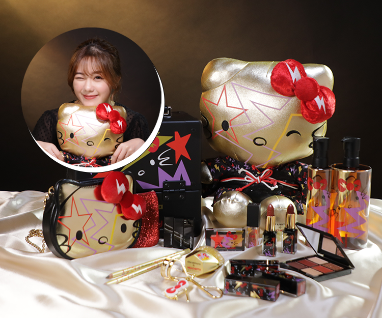 【聖誕2021】率先看shu uemura植村秀 X Hello Kitty聯乘彩妝系列：時尚眼影「手袋」、可愛限量公仔