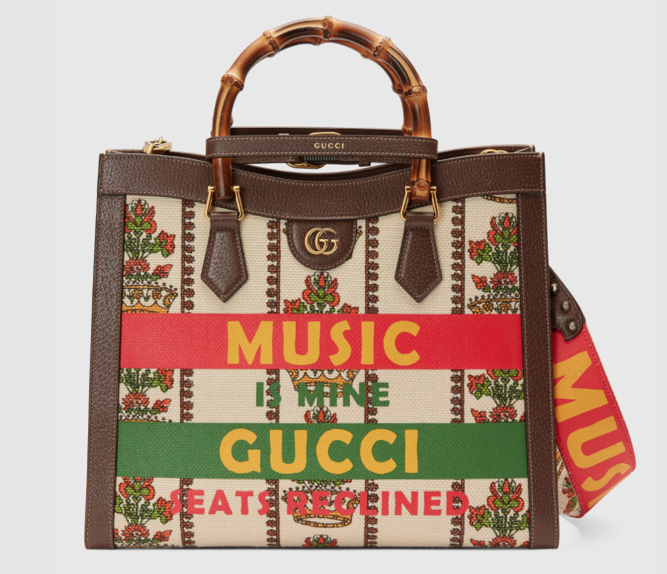 Gucci 100 Diana中型手袋（HK$ 36,000）