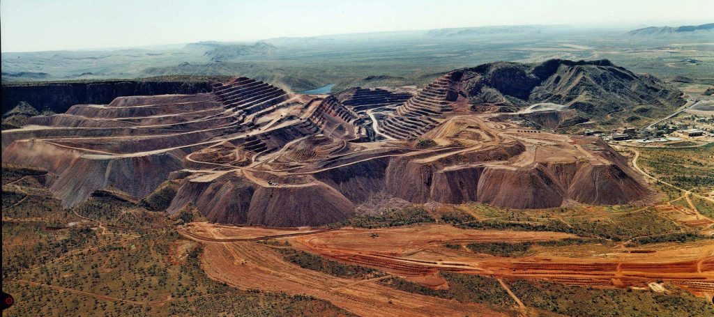 盛產彩鑽的澳洲阿蓋爾礦區