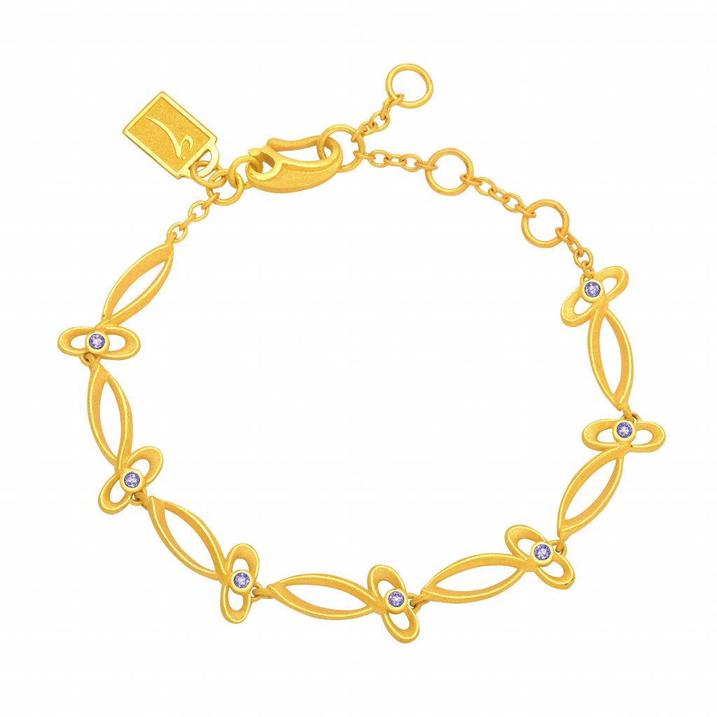 justgold真金情依系列手鏈($11,580)