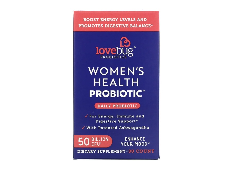 LoveBug Probiotics, 女性健康益生菌，日常益生菌，500 億 CFU
