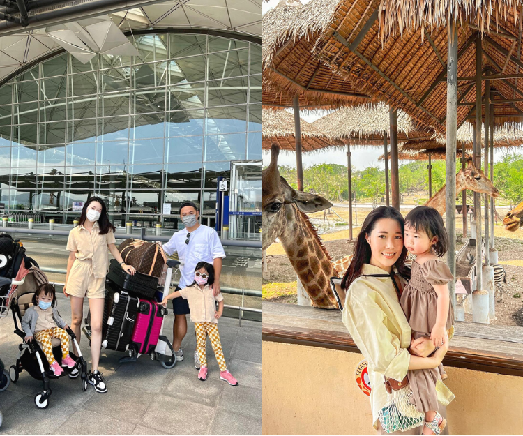 KOL Sue Chang帶2歲細囡全家飛泰國旅行 網民批不負責任：個囡未打針都夠膽坐飛機？