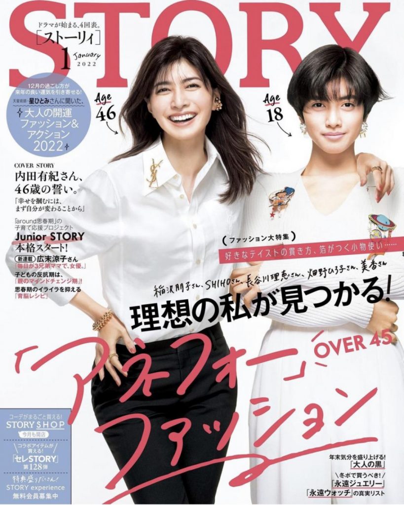內田有紀雜誌封面