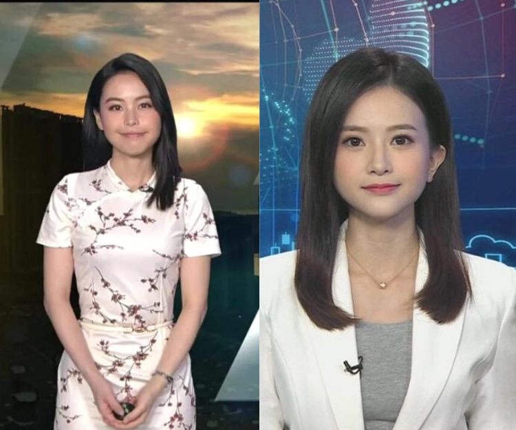 【新一代新聞女神】TVB才貌兼備天氣主播林婷婷VS眼大動人財經主播余琦琪