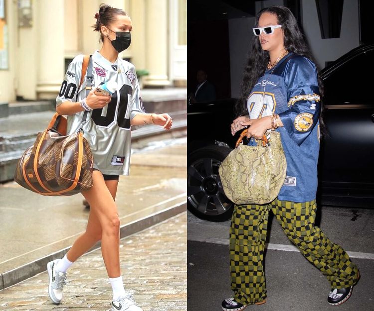爸爸的衣櫥也有寶藏！#Blokecore球衣正攻陷時尚界 認識時尚達人Rihanna、Jennie都愛的Blokecore風格