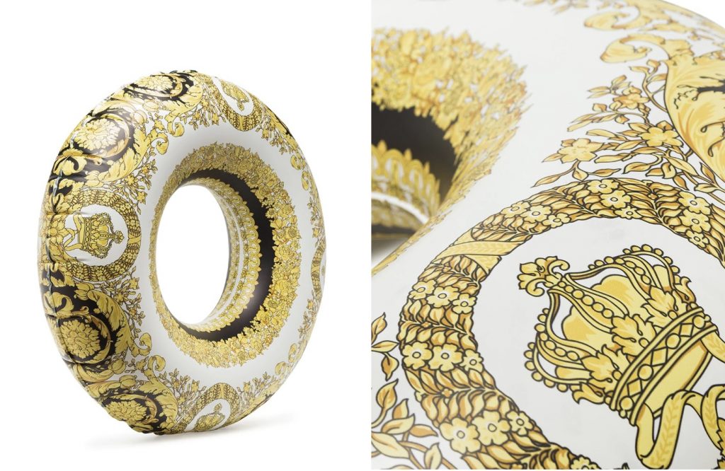 Versace 皇冠圖案指環（HK$1400）