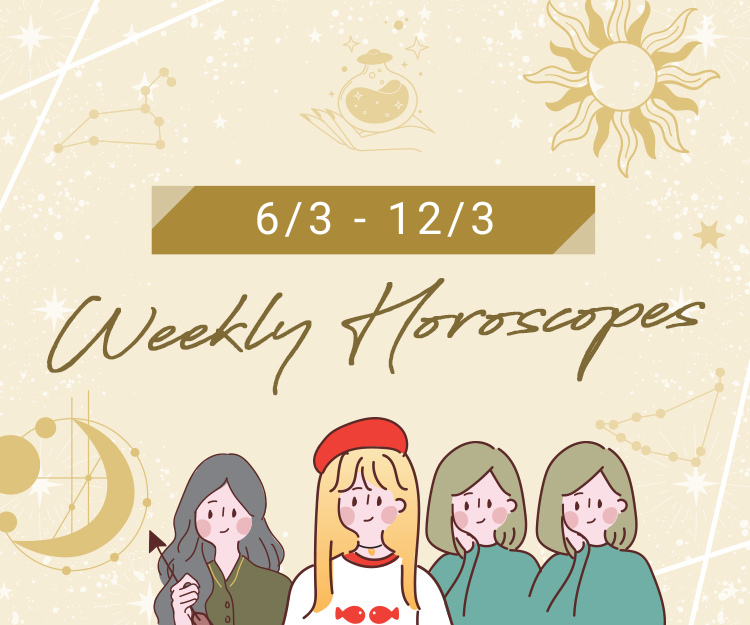 【每周星座運程】6/3－12/3︰山羊座小心曇花一現的霧水情緣！天秤座不宜出席伴侶家庭聚會