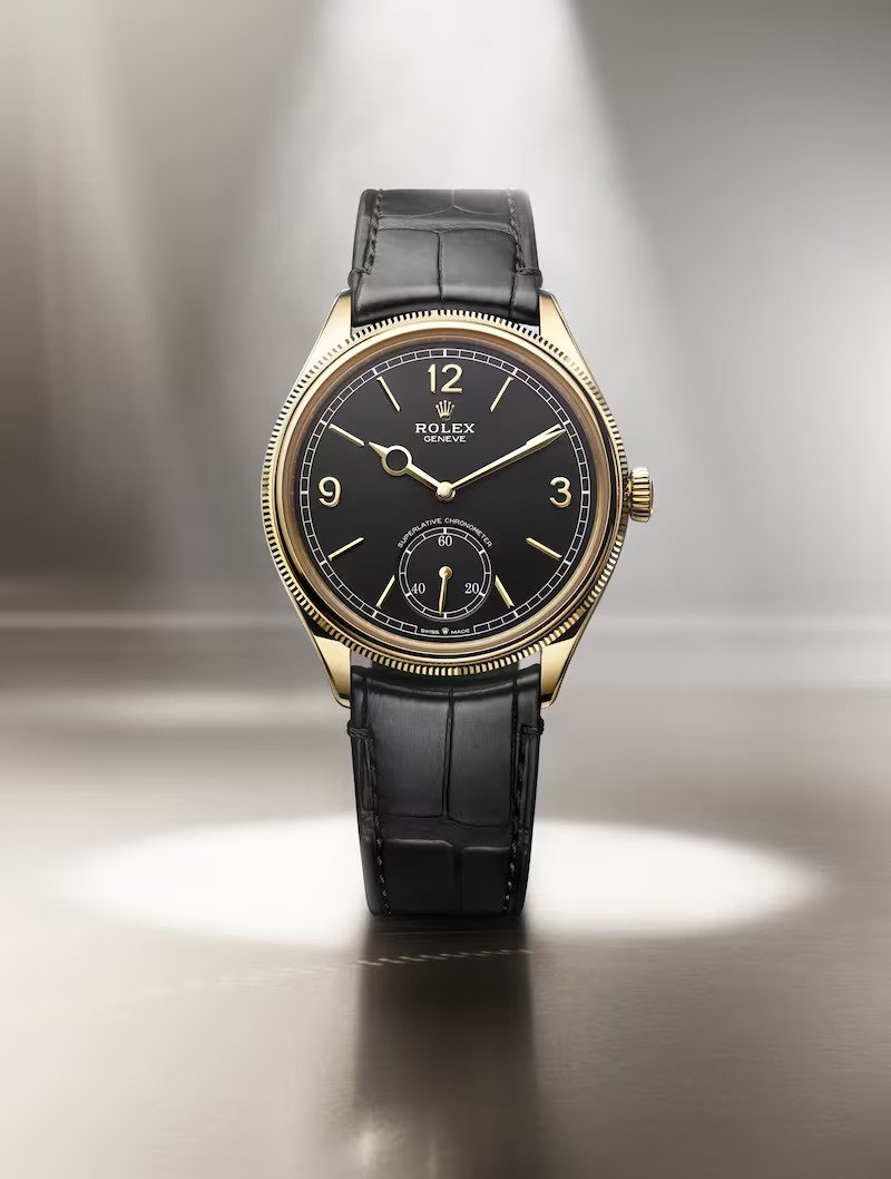 黃金圈黑色錶帶 Perpetual 1908 HK$172,000