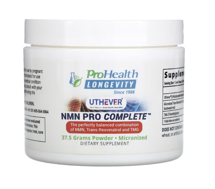 ProHealth Longevity, NMN Pro Complete，(HK$495.13/ 37.5 克 )