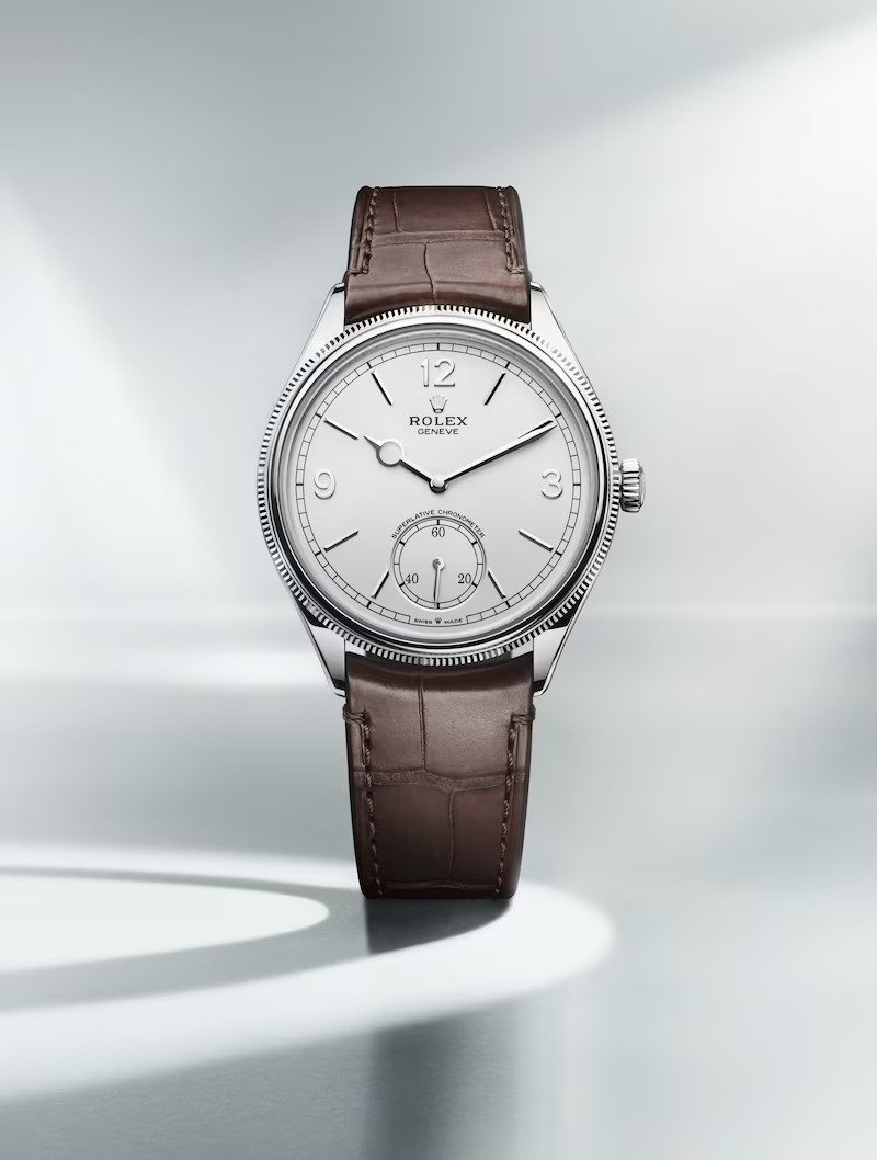 白色黃金圈啡色錶帶 Perpetual 1908 HK$172,000