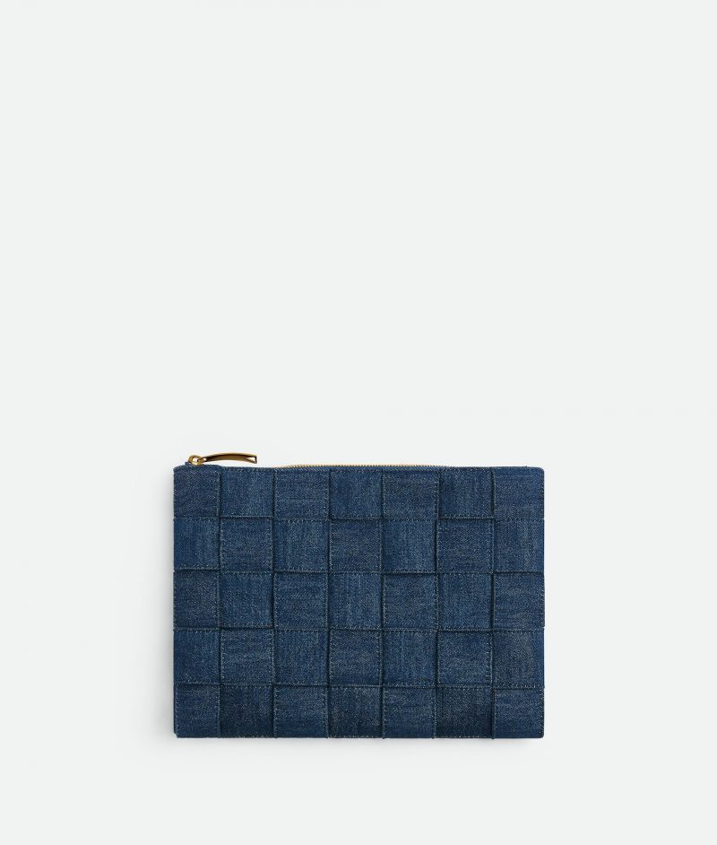 Bottega Veneta 牛仔名牌手袋8: Cassette Pouch HK$9,900
