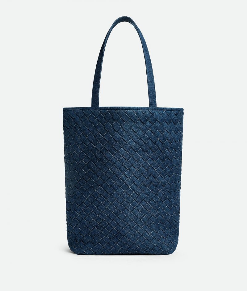 Bottega Veneta 牛仔名牌手袋7: Small Intreccio Tote Bag HK$24,900