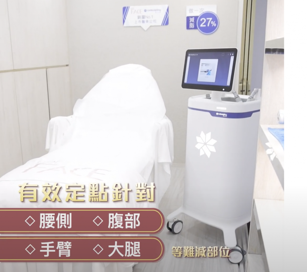 冷凍溶脂-perface-局部瘦身-減肥-coolsculpting