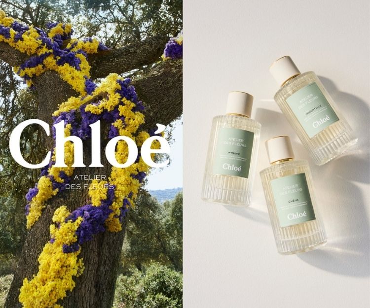 尋找大自然神聖香調 Chloé Atelier des Fleurs全新3款質感香氛