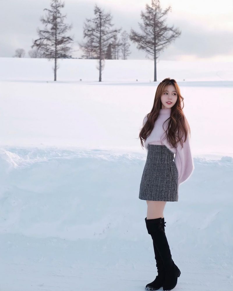 短裙-禦寒-日本女生-保暖