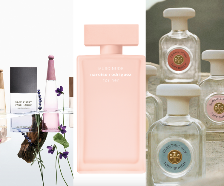 一聞難忘最適合初夏的香氣 推介3個不可錯過香氛品牌： narciso rodriguez Parfums最具個人魅力、簡約清新最愛ISSEY MIYAKE Parfums、 Tory Burch宣揚追尋夢想