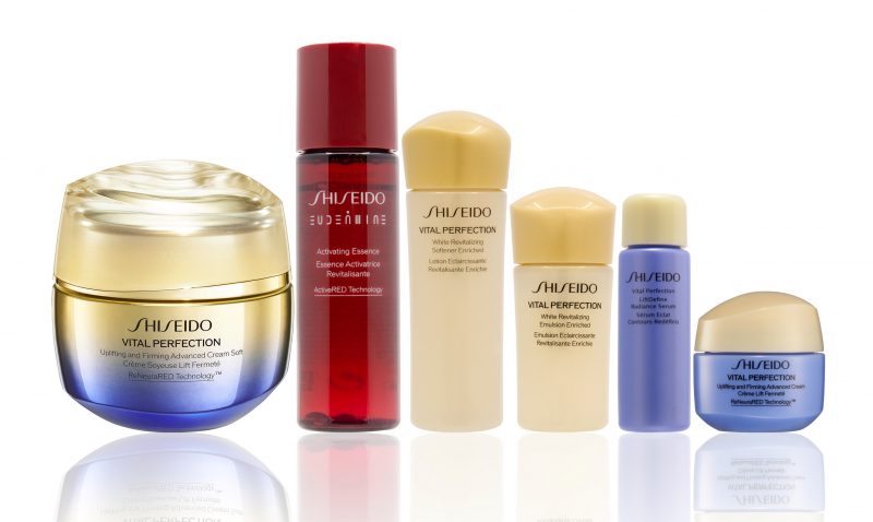 SOGO Thankful Week 2024 優惠套裝推介︰Shiseido VITAL PERFECTION極上紅花緊緻雪紡霜組合