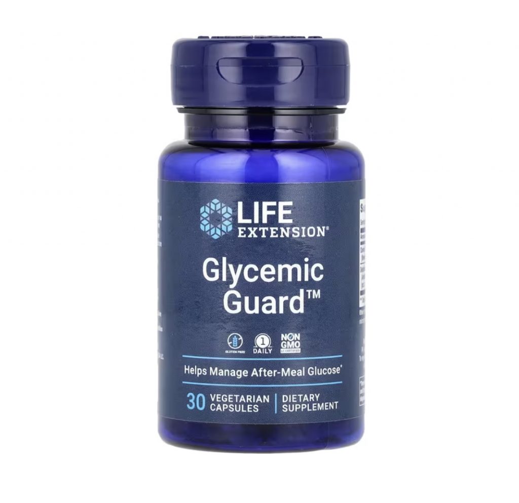 Life Extension, Glycemic Guard 血糖調節素食膠囊（HK$261.08 / 30粒 @ iHerb）些產品含有高效 Delphinol®馬基莓提取物及 Clovinol® 丁香提取物，有助人體於餐後維持健康血糖水平。