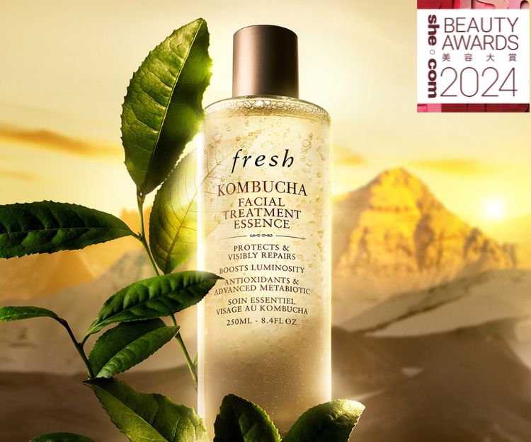 【Beauty Awards 2024】最喜愛精華水：fresh紅茶酵素抗氧精華水！解決暗沉 打造澄亮光肌 美編捱夜必備！