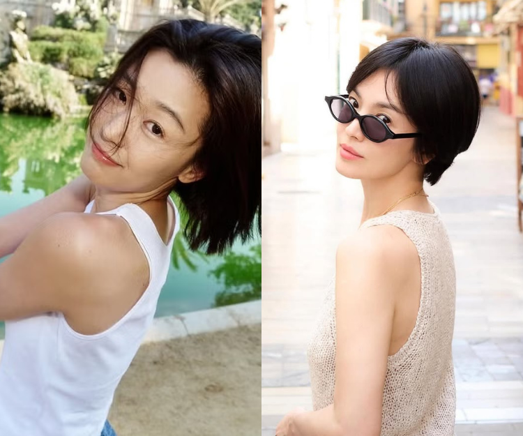 40+女韓星都剪短髮！孫藝珍、全智賢、宋慧喬捨棄招牌長髮換上減齡短髮  一刀剪、斜瀏海、狼尾層次短髮範本一次看