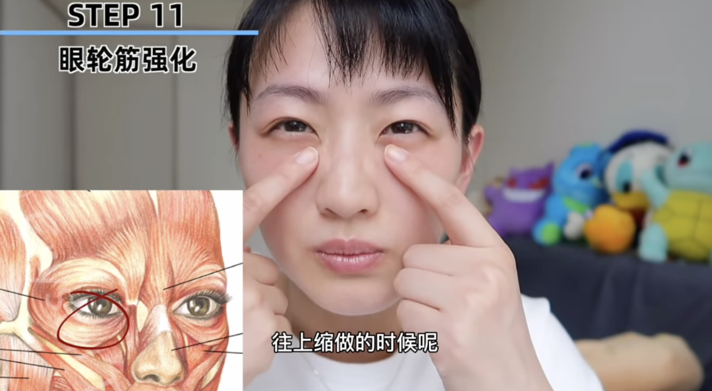 淚溝 黑眼圈 眼袋 眼部按摩