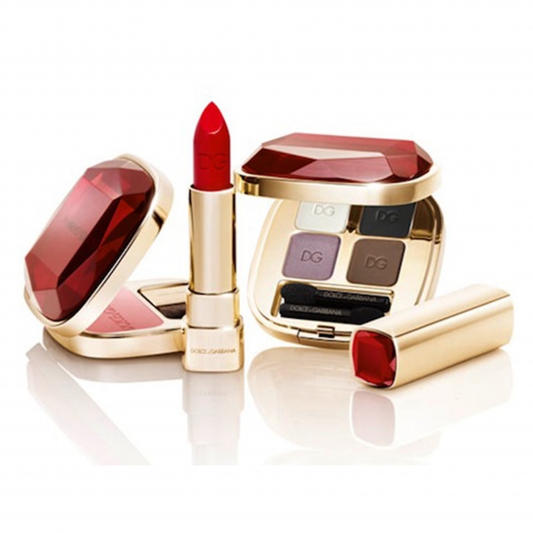 Dolce & Gabbana 紅寶石聖誕化妝品