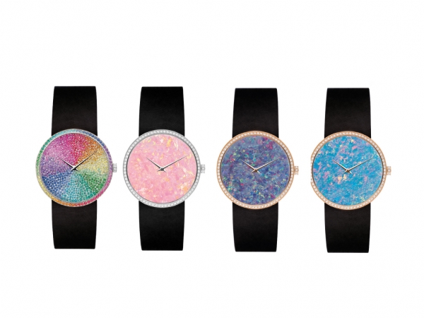 Dior 限量彩虹珠寶腕錶