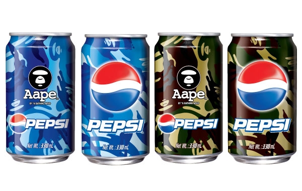 Aape X Pepsi 迷彩汽水