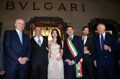直擊Bulgari 羅馬旗艦店開幕盛典