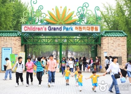 兒童大公園♥韓國的免費動物園！