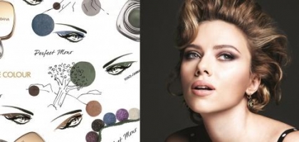 新品速報─Scarlett Johansson x Dolce&Gabbana最新眼影廣告