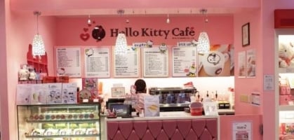 旅行終點站：仁川機場Hello Kitty cafe