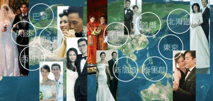 旅行結婚注意！明星婚禮熱點