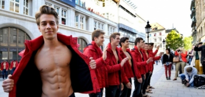 Abercrombie & Fitch 與肌肉男說再見