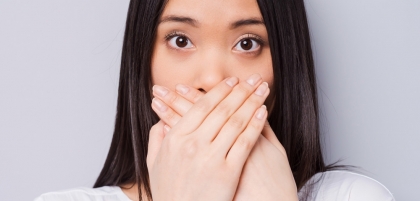 Oh my goodness！</br>請你不要張開口好嗎？