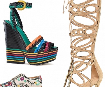 【SS16 shoes trend】<br>今季要步入波希米亞風！