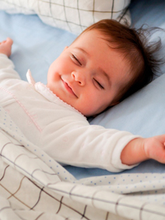寶寶睡姿影響健康？