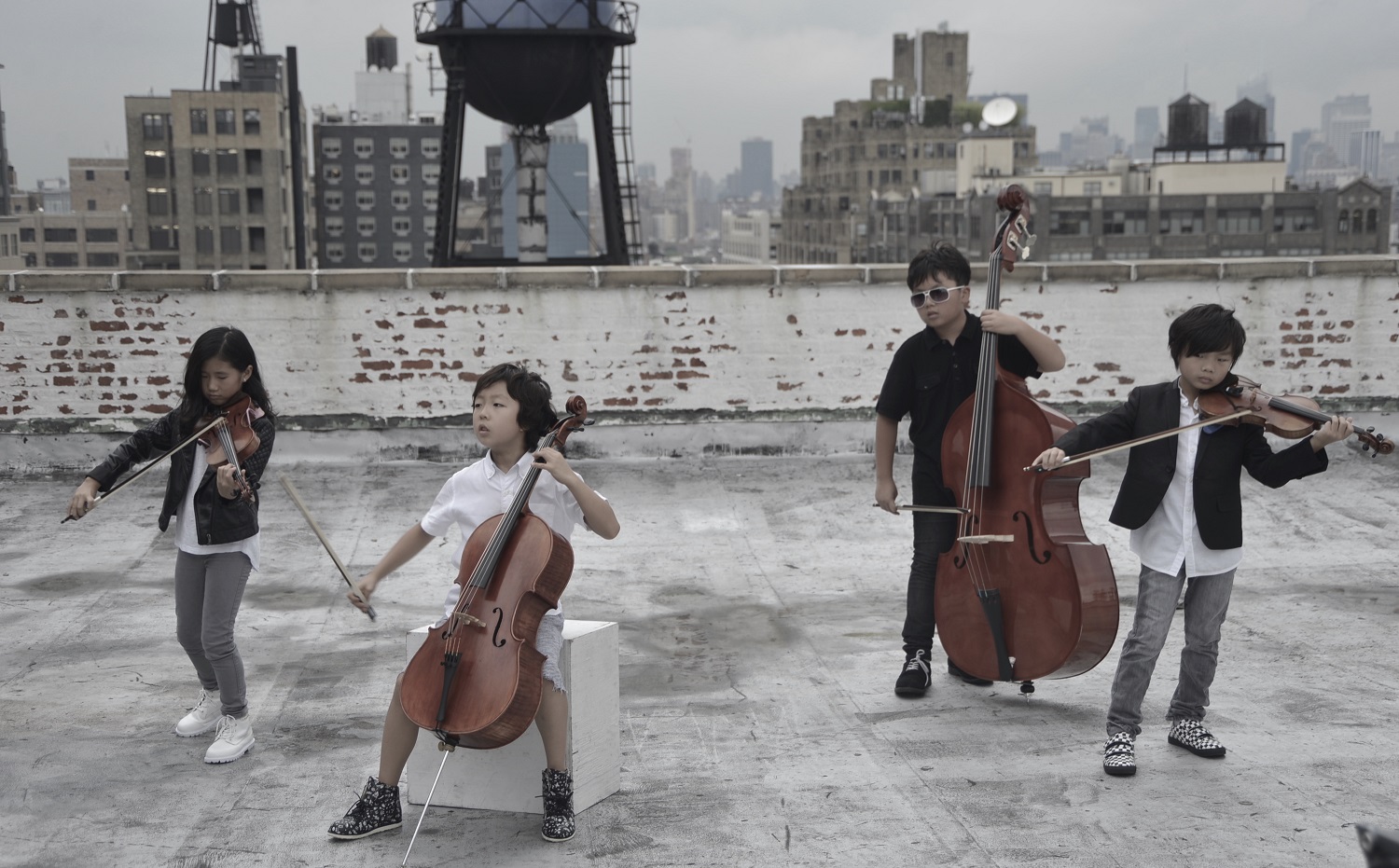 演出水準令大人也汗顏的紐約兒童弦樂隊 Joyous String Quartet 來香港喇!