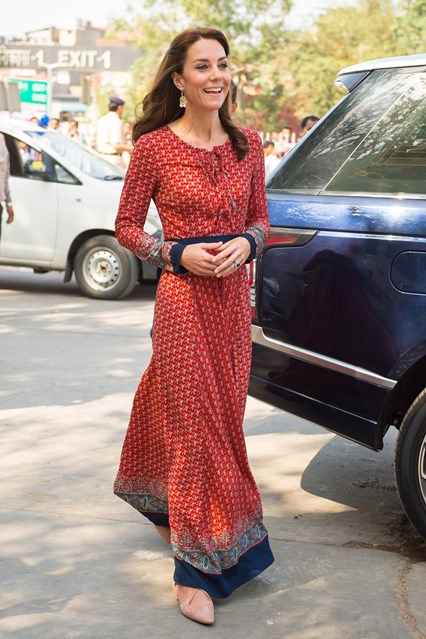 凱特王妃印度不丹之旅 再掀時尚民族風
