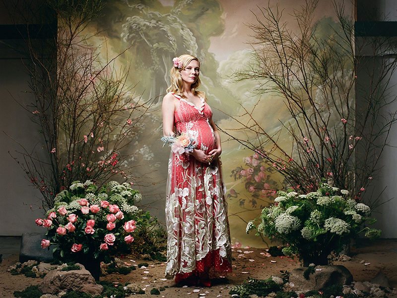 Kirsten Dunst 孕婦造型亮相證有喜