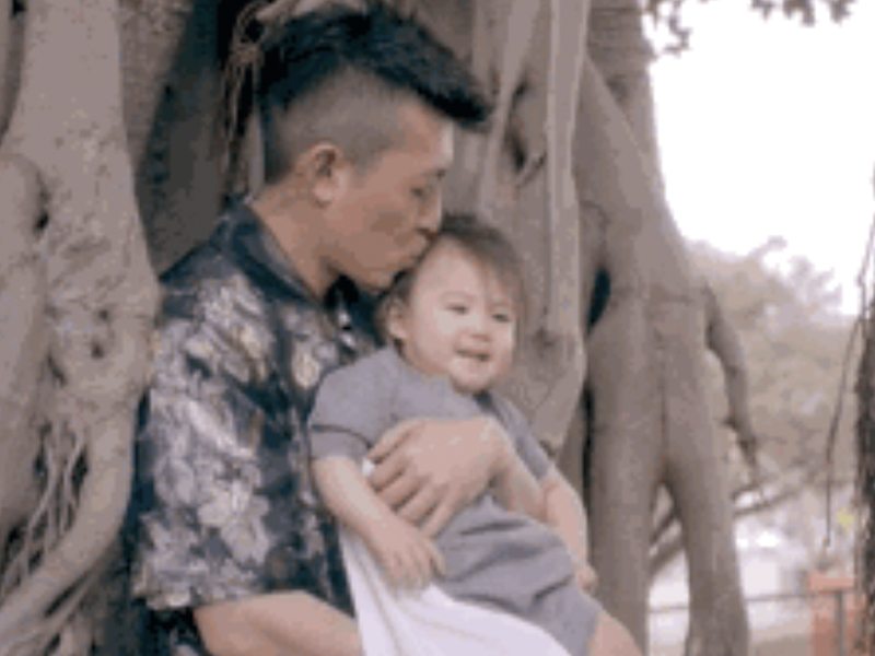 成了55歲大叔？陳冠希為女兒徹底改變