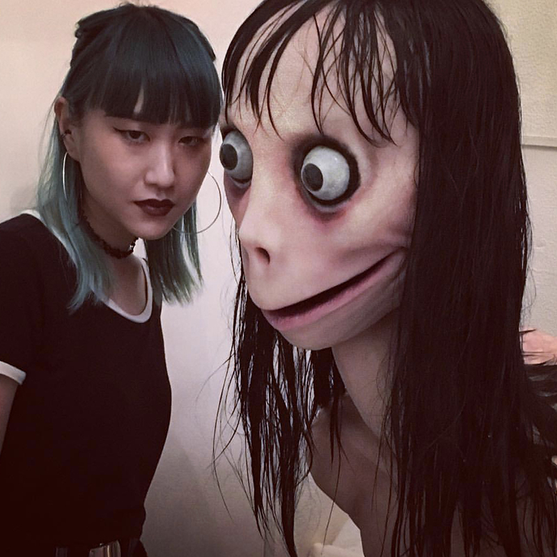 細路仔都唔放過恐佈女孩momo再出沒