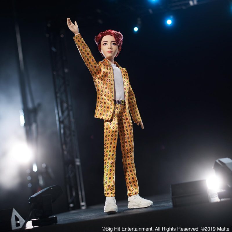 BTS防彈少年團與Mattel聯乘公仔