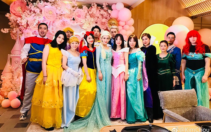 angelababy楊穎生日會細佬楊帆keven現身