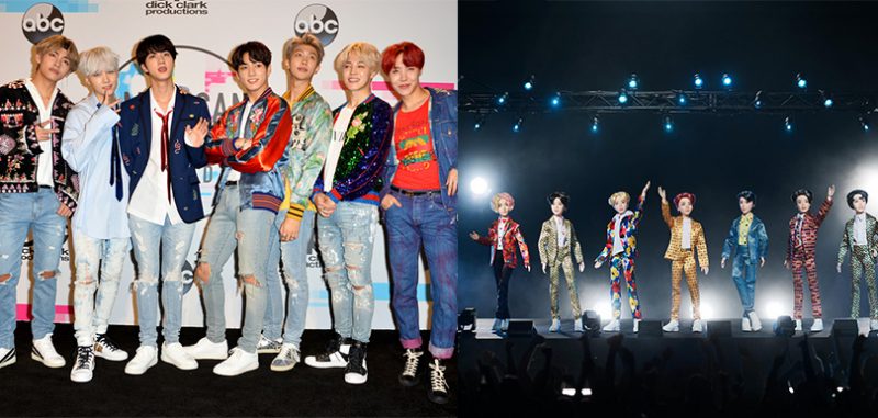 BTS防彈少年團與Mattel聯乘公仔