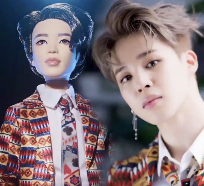 BTS防彈少年團與Mattel聯乘公仔